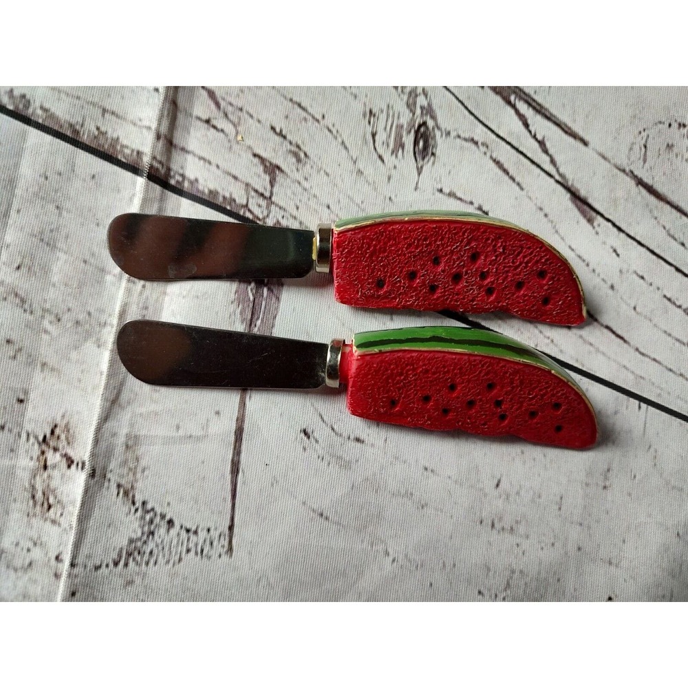 Harry and David Spreaders ~Watermelon Design Set Of 2 Replacement Pieces